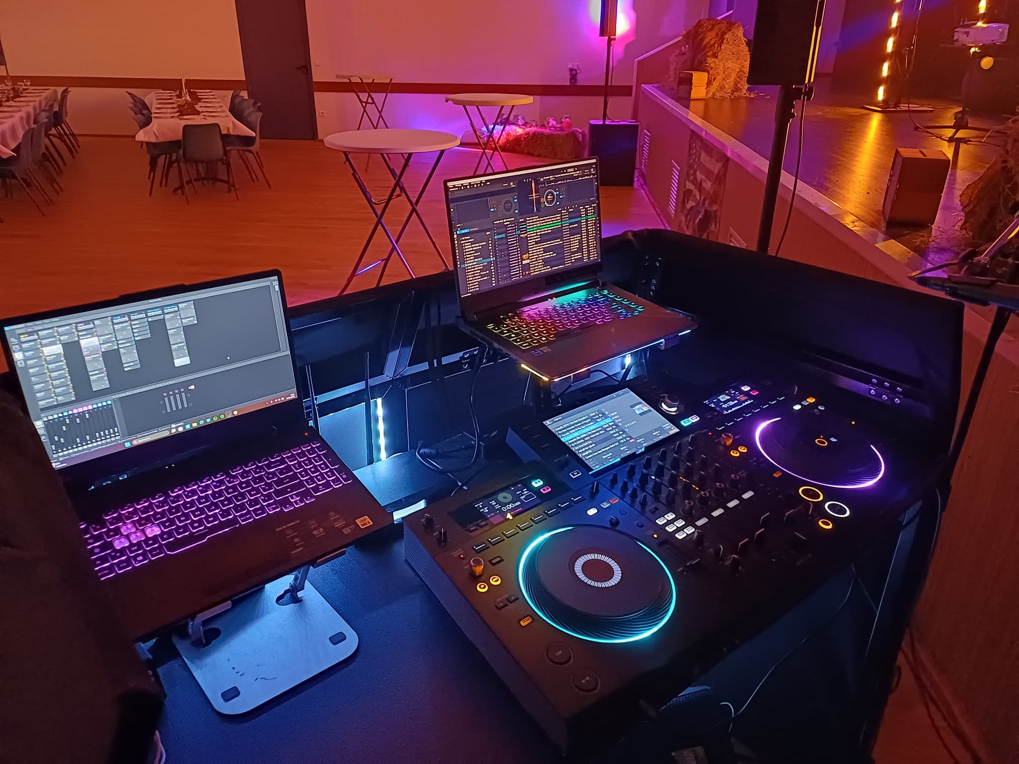 Console DJ professionnelle - MG Events Animation